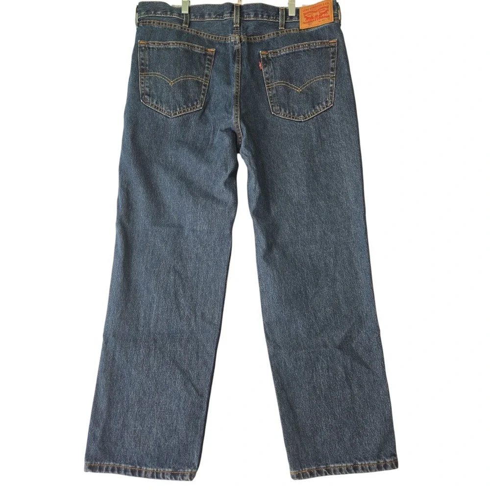 LEVI'S 550‎ Men's Relaxed Fit Jeans W40 L30 Blue Denim Casual Everyday